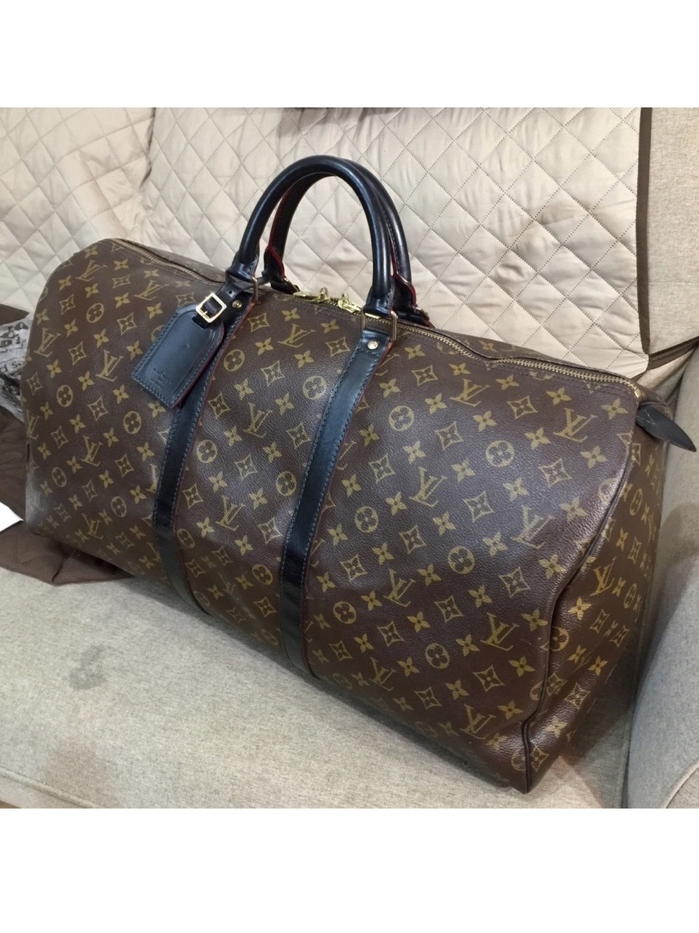 Louis Vuitton Keepall 55 Duffel Bag